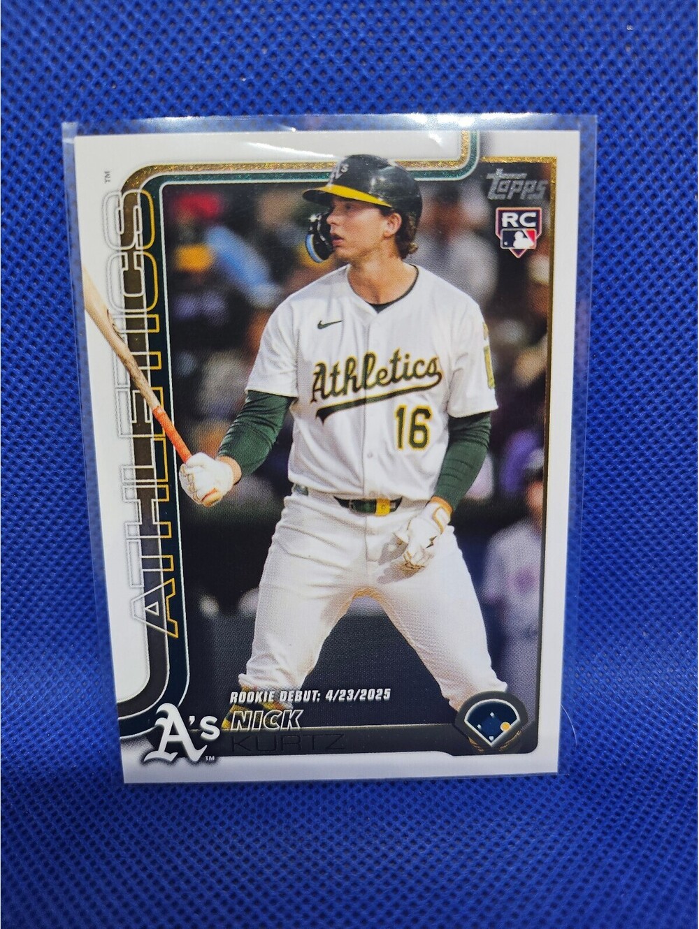 Nick Kurtz #US197 [Rookie] 2025 Topps Update - A's - RAW Mint